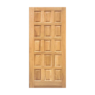 dřevěné vchodové dveře G