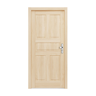 dřevěné dveře vchodové K