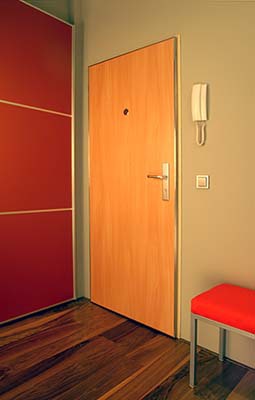 vchodové bezpečnostní dveře do bytu v paneláku, ideální při rekonstrukci panelového bytu