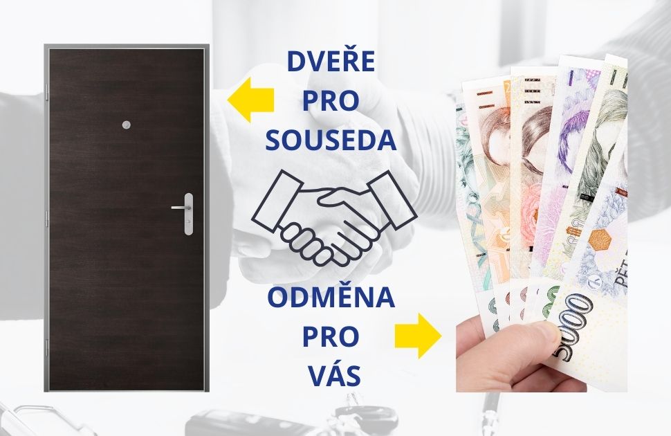 NEXTY PRO SOUSEDA, ODMĚNA PRO VÁS